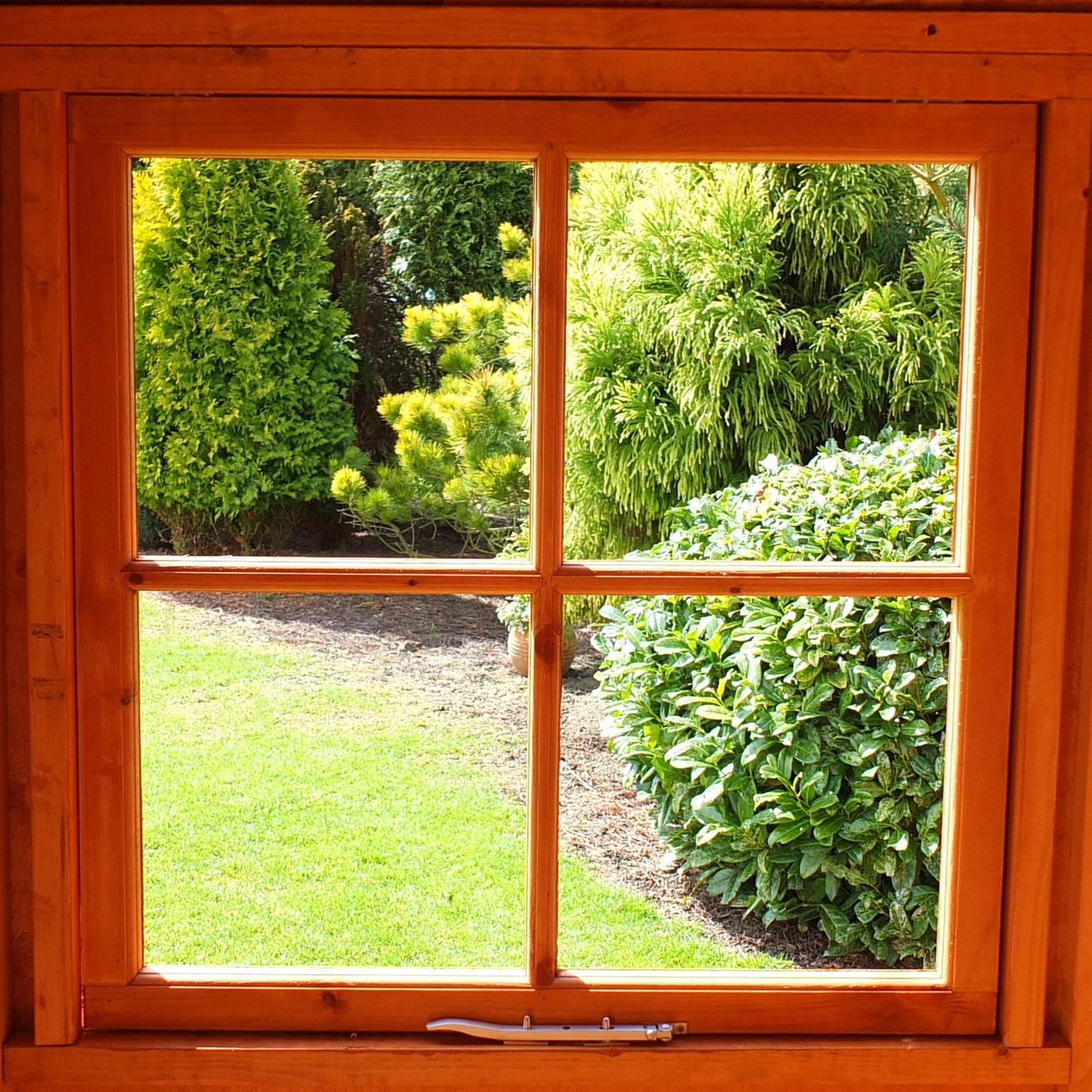 Shire 7x7 Double Door Corner Shed - Pressure Treated - CNRS0707PSL-1AA
