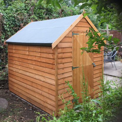 Shire 8x6 Overlap Single Door Shed OVEV0806DOL-1AA