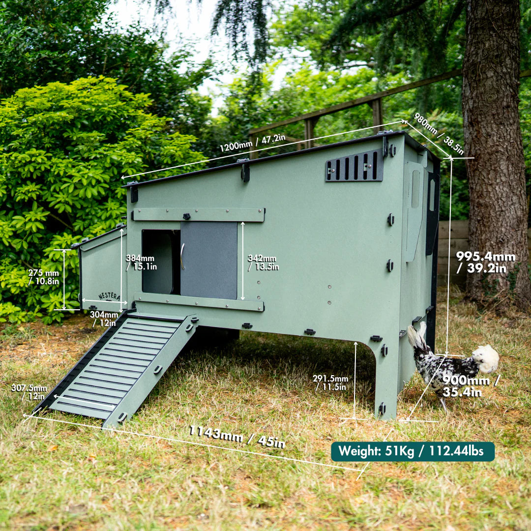 Nestera The Aspen 10 Chicken Coop