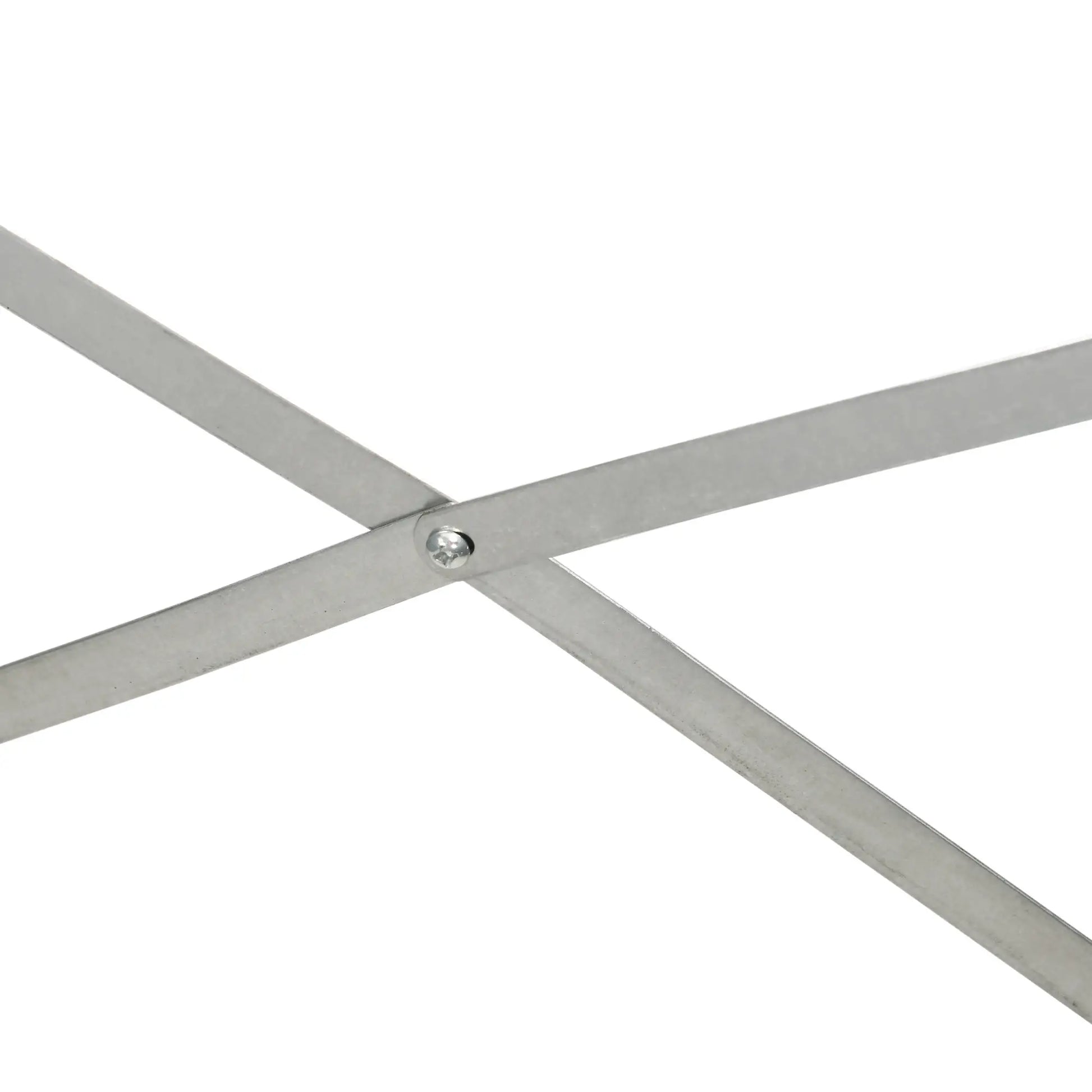 Outsunny Set of 2 Galvanised Steel Raised Garden Beds 180 x 90cm – Light Grey