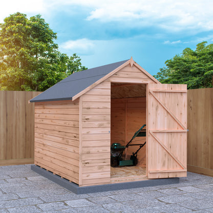 Shire 8x6 Overlap Single Door Shed OVEV0806DOL-1AA