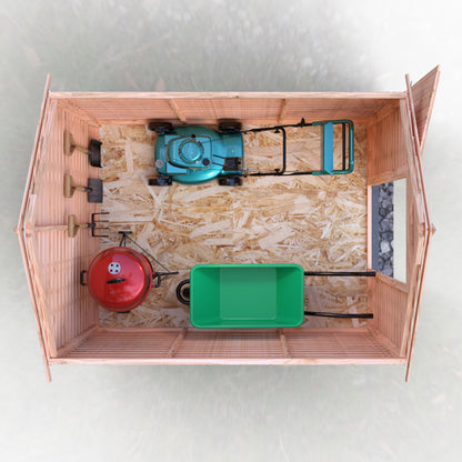 Shire 8x6 Overlap Single Door Shed OVEV0806DOL-1AA