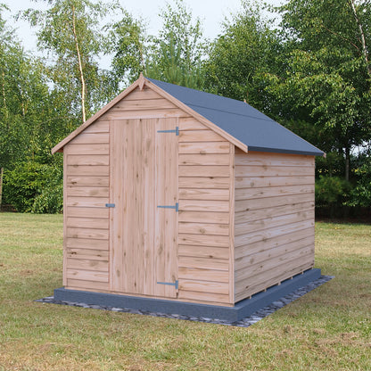 Shire 8x6 Overlap Single Door Shed OVEV0806DOL-1AA
