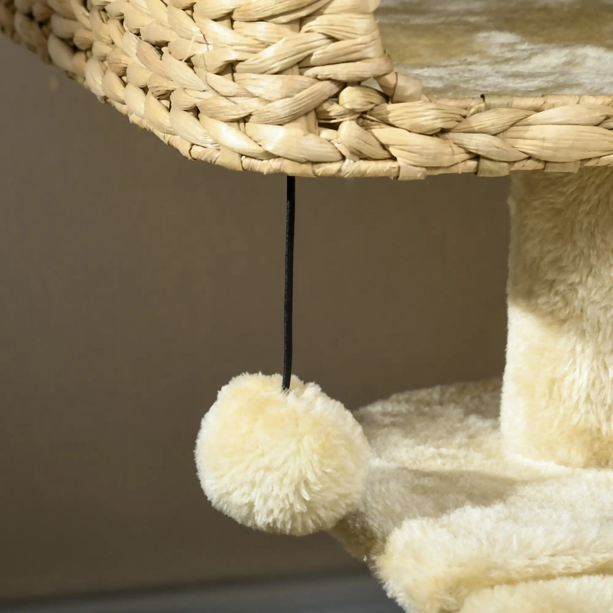 PawHut 95cm Cat Tree Tower for Indoor Cats – Beige
