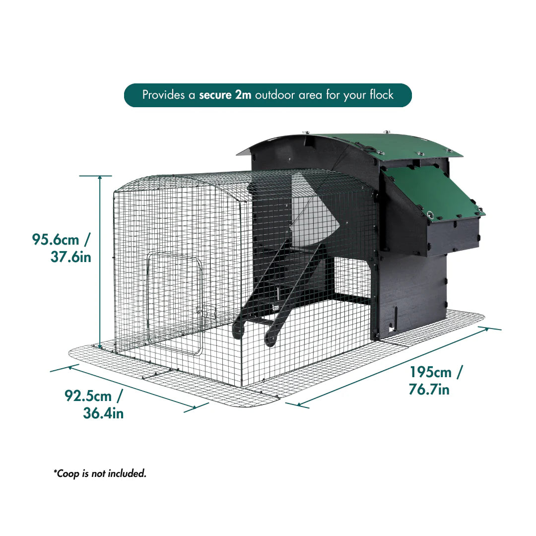Nestera Chicken Coop Penthouse House Raised - Large