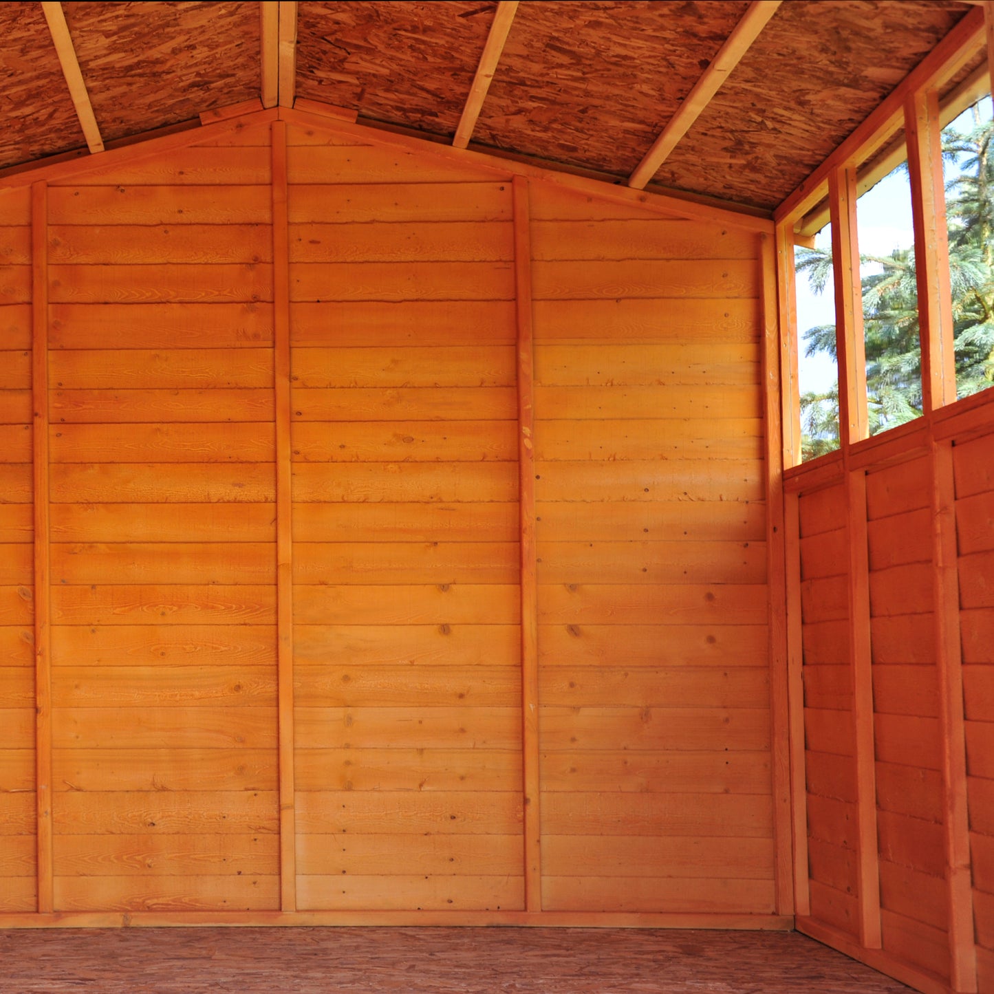 Shire 10x10 Overlap Double Door Shed OVED1010DOL-1AA