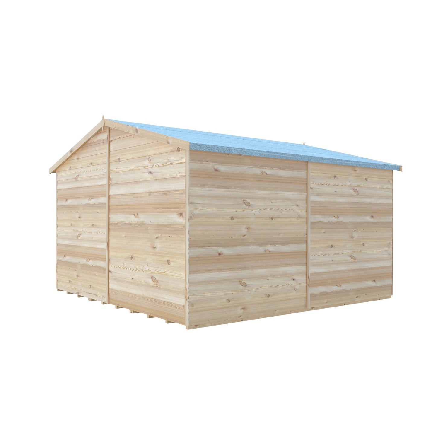 Shire 10x10 Overlap Double Door Shed OVED1010DOL-1AA