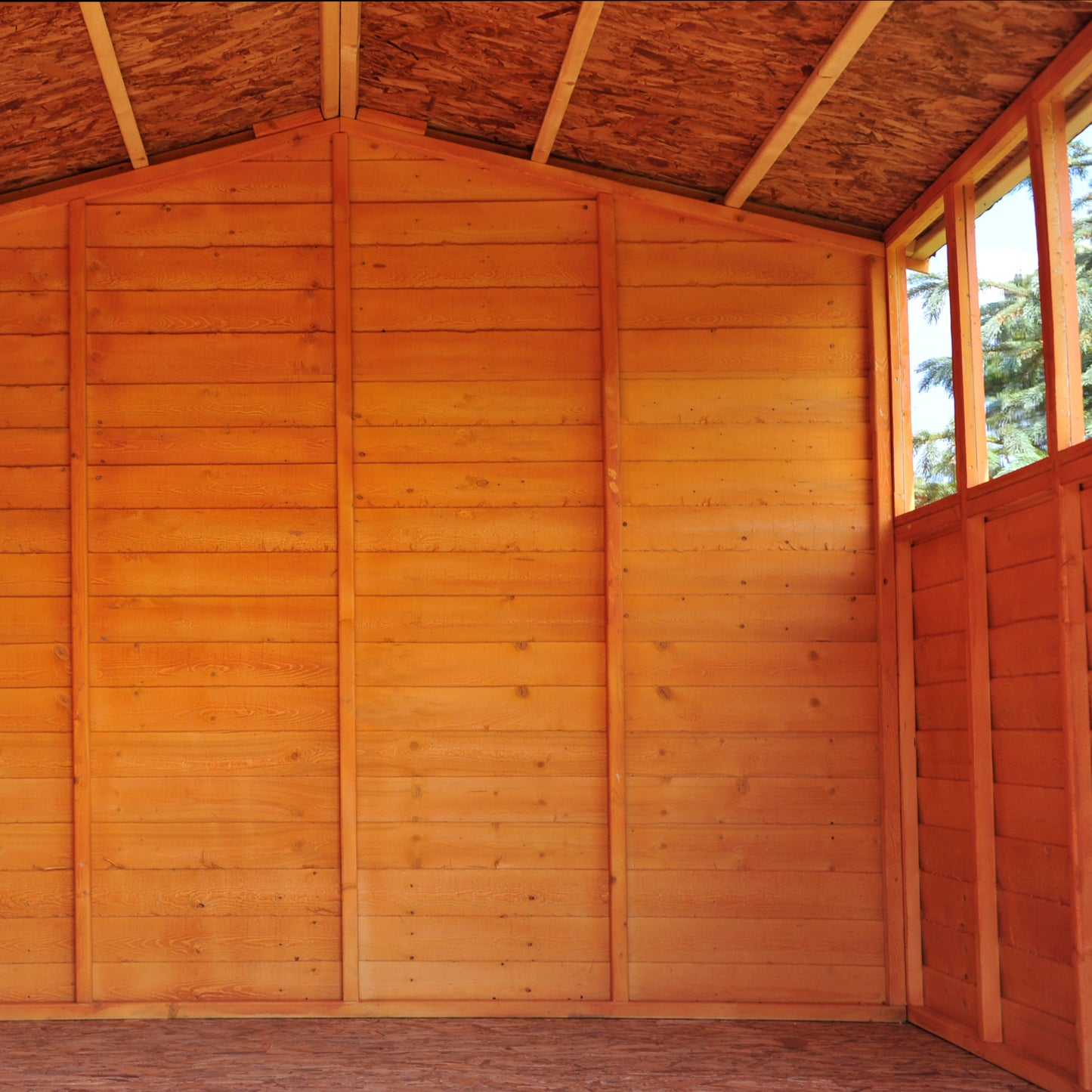 Shire 10x15 Overlap Double Door Shed OVED1015DOL-1AA