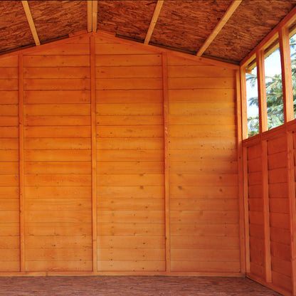 Shire 10x15 Overlap Double Door Shed OVED1015DOL-1AA