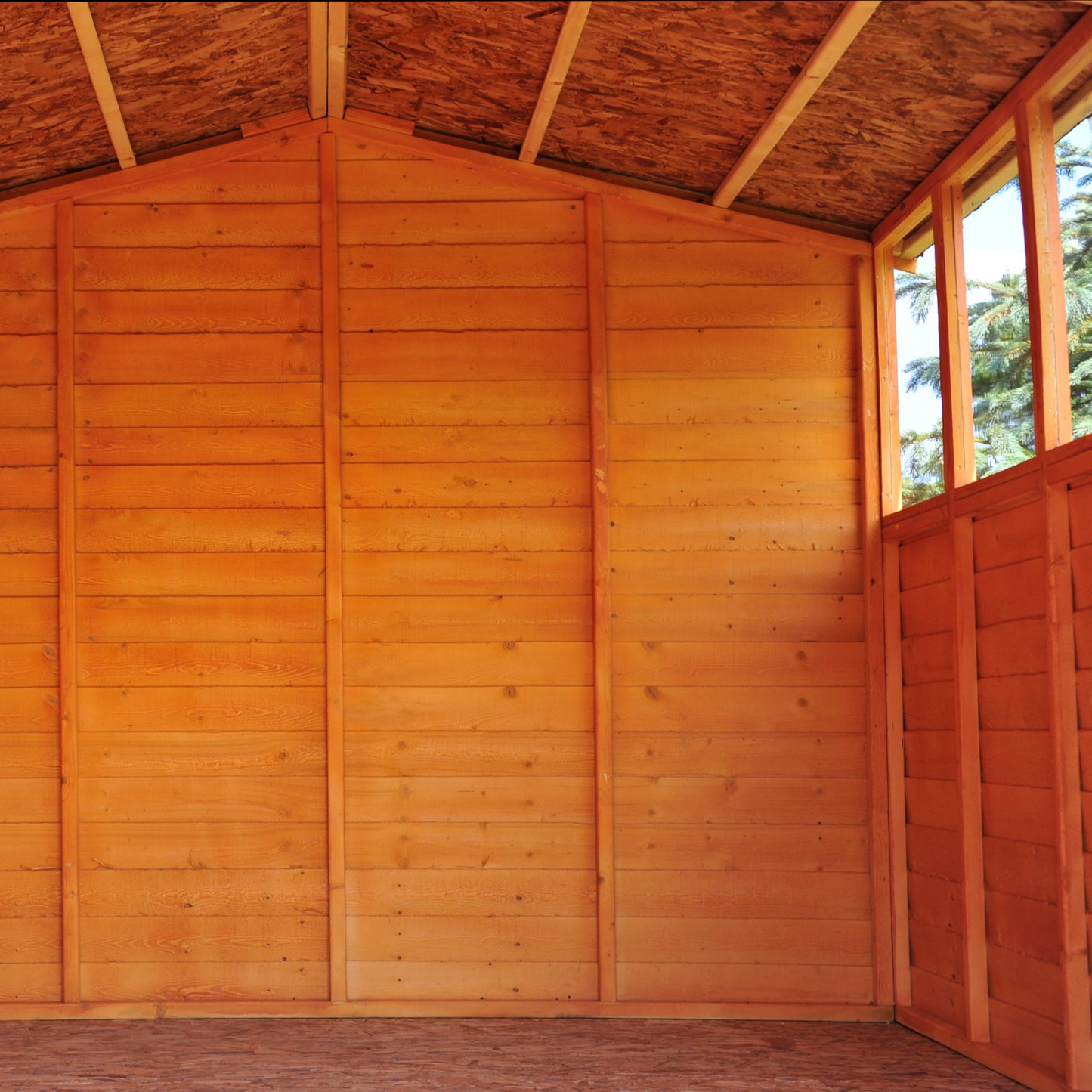 Shire 10x20 Overlap Double Door Shed OVED1020DOL-1AA
