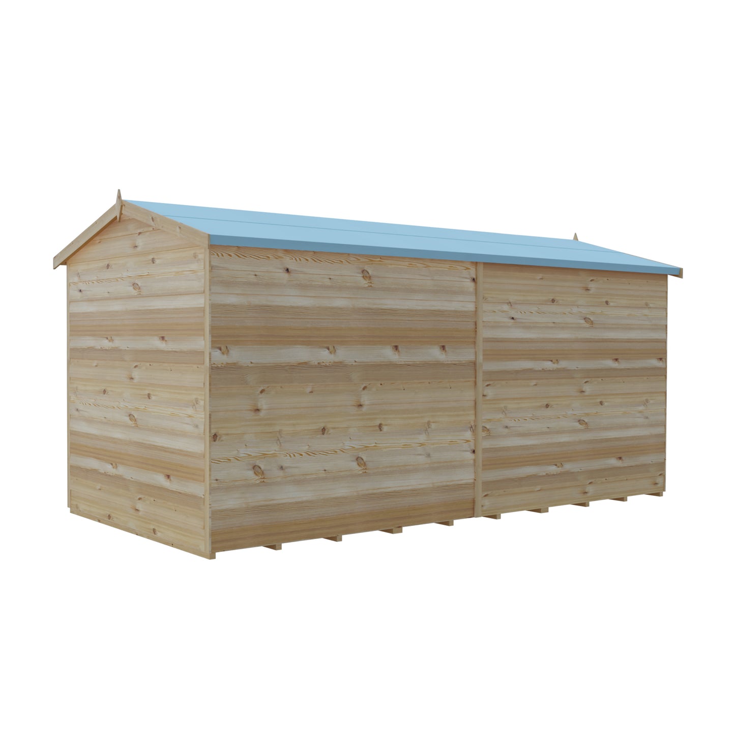 Shire 12x6 Overlap Double Door Shed OVEW1206DOL-1AA