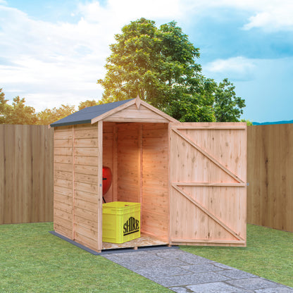 Shire 3x5 Overlap Single Door Shed OVED0305DOL-1AA