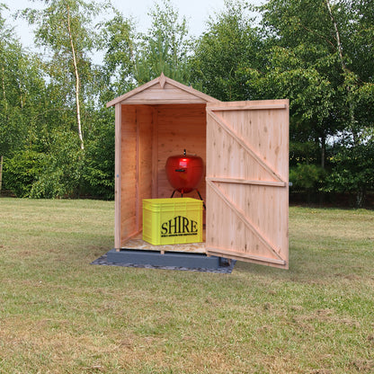 Shire 3x5 Overlap Single Door Shed OVED0305DOL-1AA