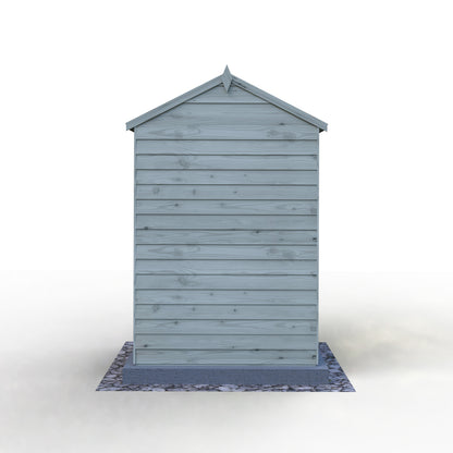 Shire 4x3 Double Door Overlap Pressure Treated Shed OVED0403POL-1AA