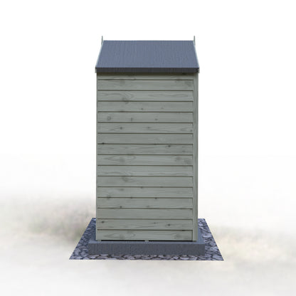 Shire 4x3 Double Door Overlap Pressure Treated Shed OVED0403POL-1AA