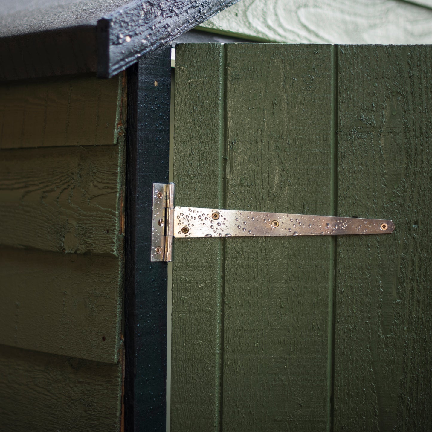 Shire 4x3 Double Door Overlap Pressure Treated Shed OVED0403POL-1AA