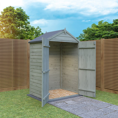 Shire 4x3 Double Door Overlap Pressure Treated Shed OVED0403POL-1AA