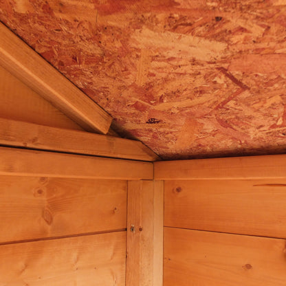 Shire 4x6 Bute Shiplap Apex Double Door Shed BUTE0406DSL-1AA