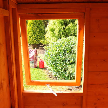 Shire 4x6 Bute Shiplap Apex Double Door Shed BUTE0406DSL-1AA