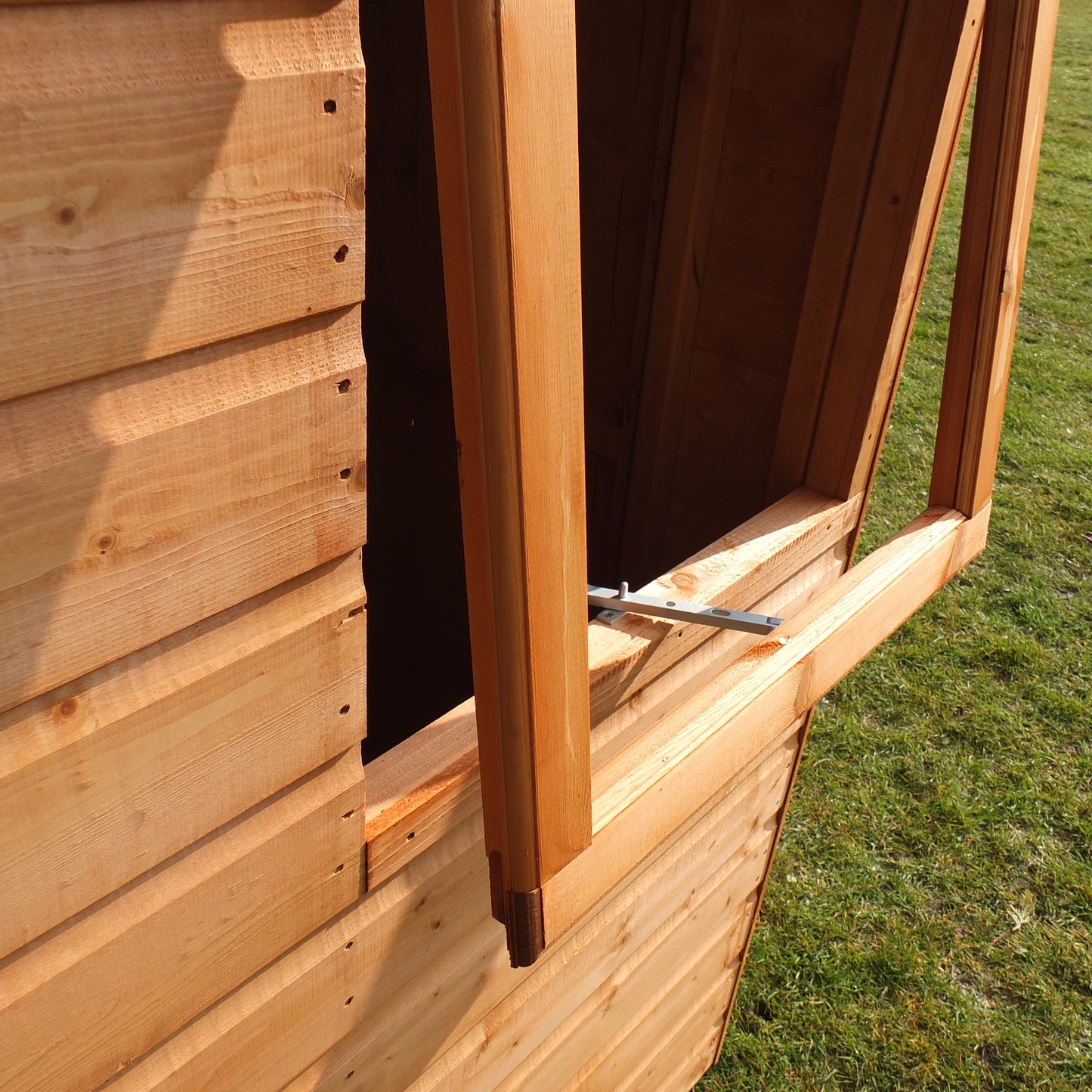 Shire 4x6 Bute Shiplap Apex Double Door Shed BUTE0406DSL-1AA