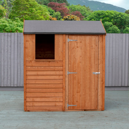 Shire 6x4 Overlap Single Door Apex Shed OVSR0604DOL-1AA