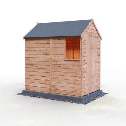 Shire 6x4 Overlap Single Door Shed with Window OSVW0604DOL-1AA