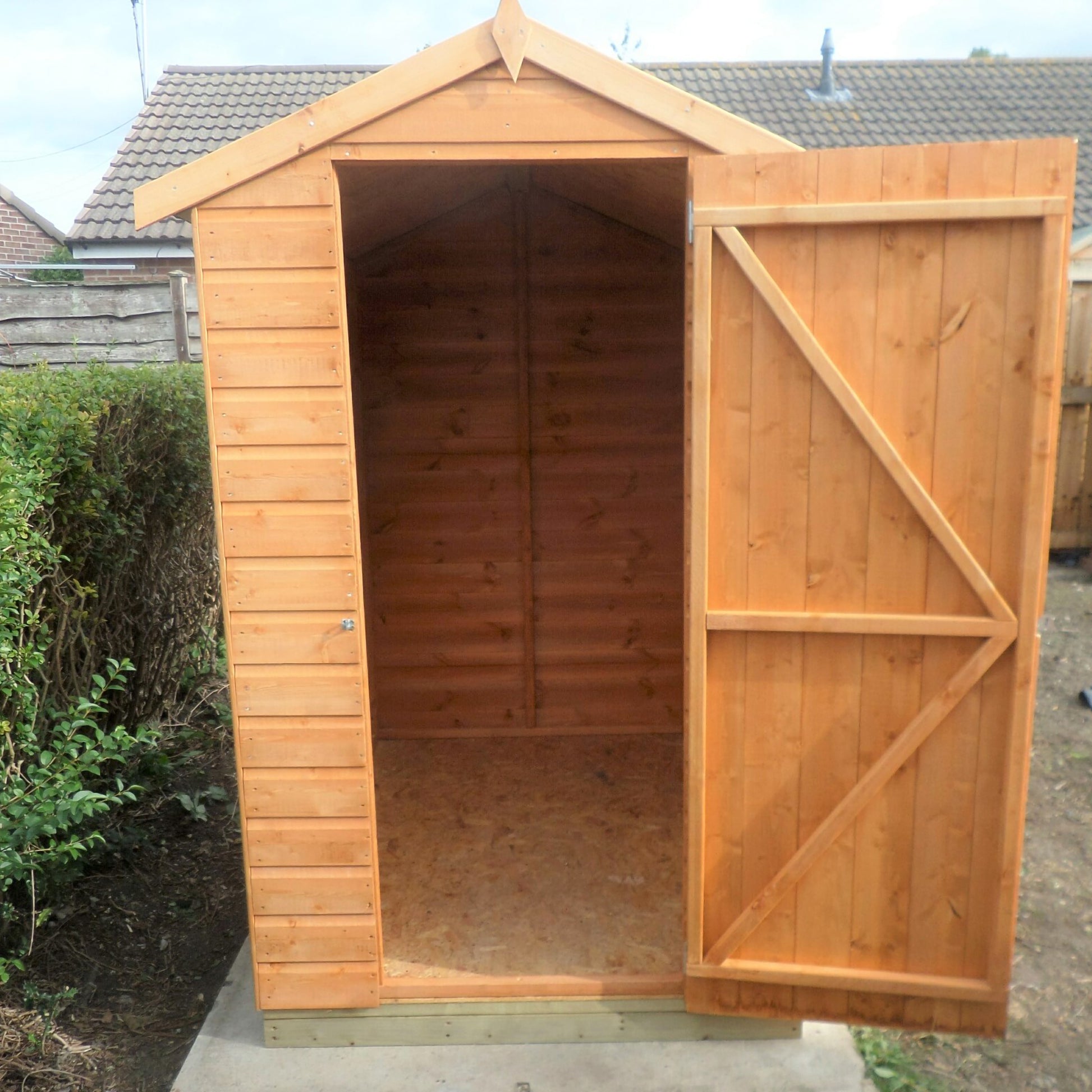 Shire 6x4 Shetland Shiplap Apex Shed SHET0604DSL-1AA