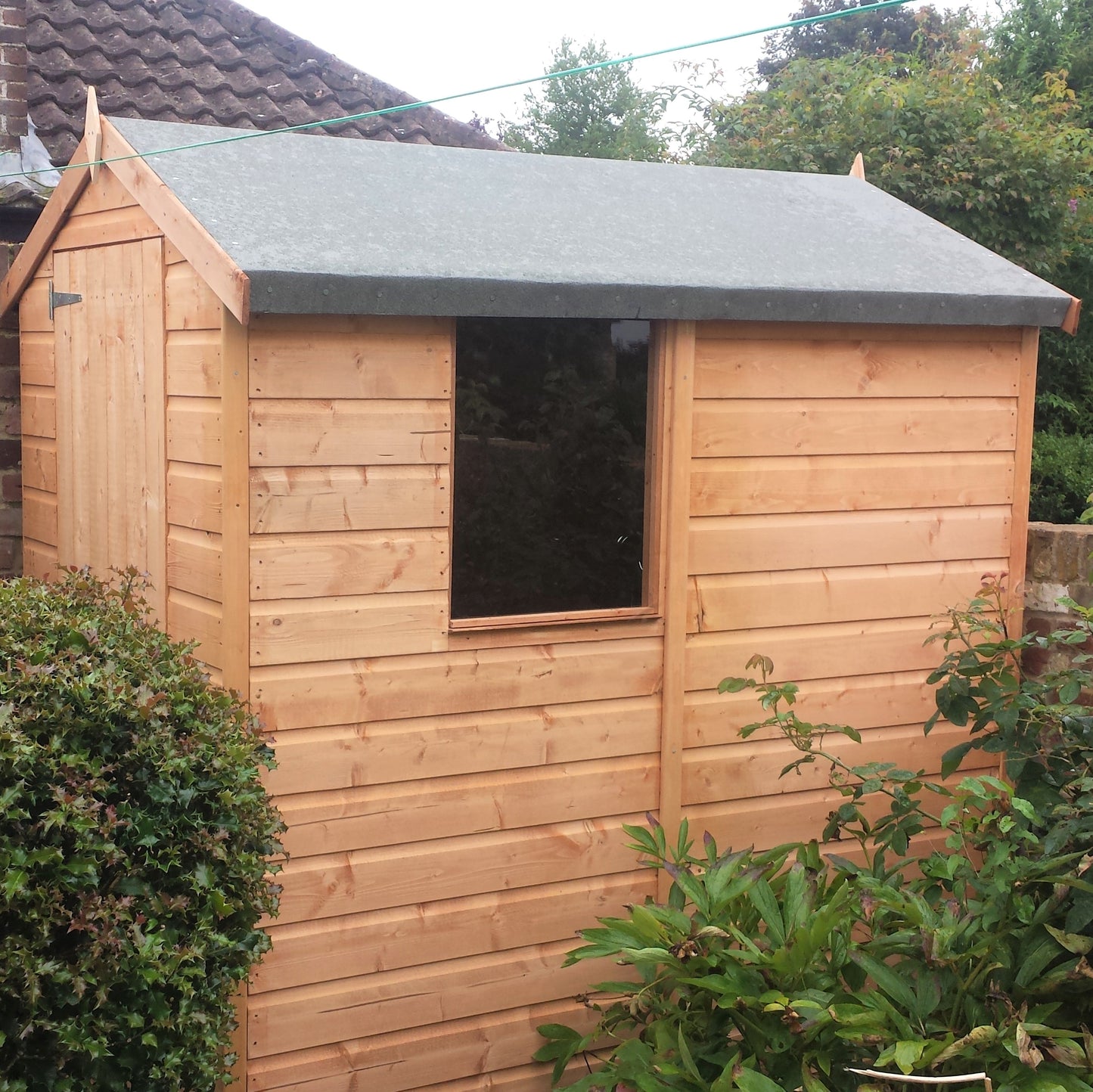 Shire 6x4 Shetland Shiplap Apex Shed SHET0604DSL-1AA