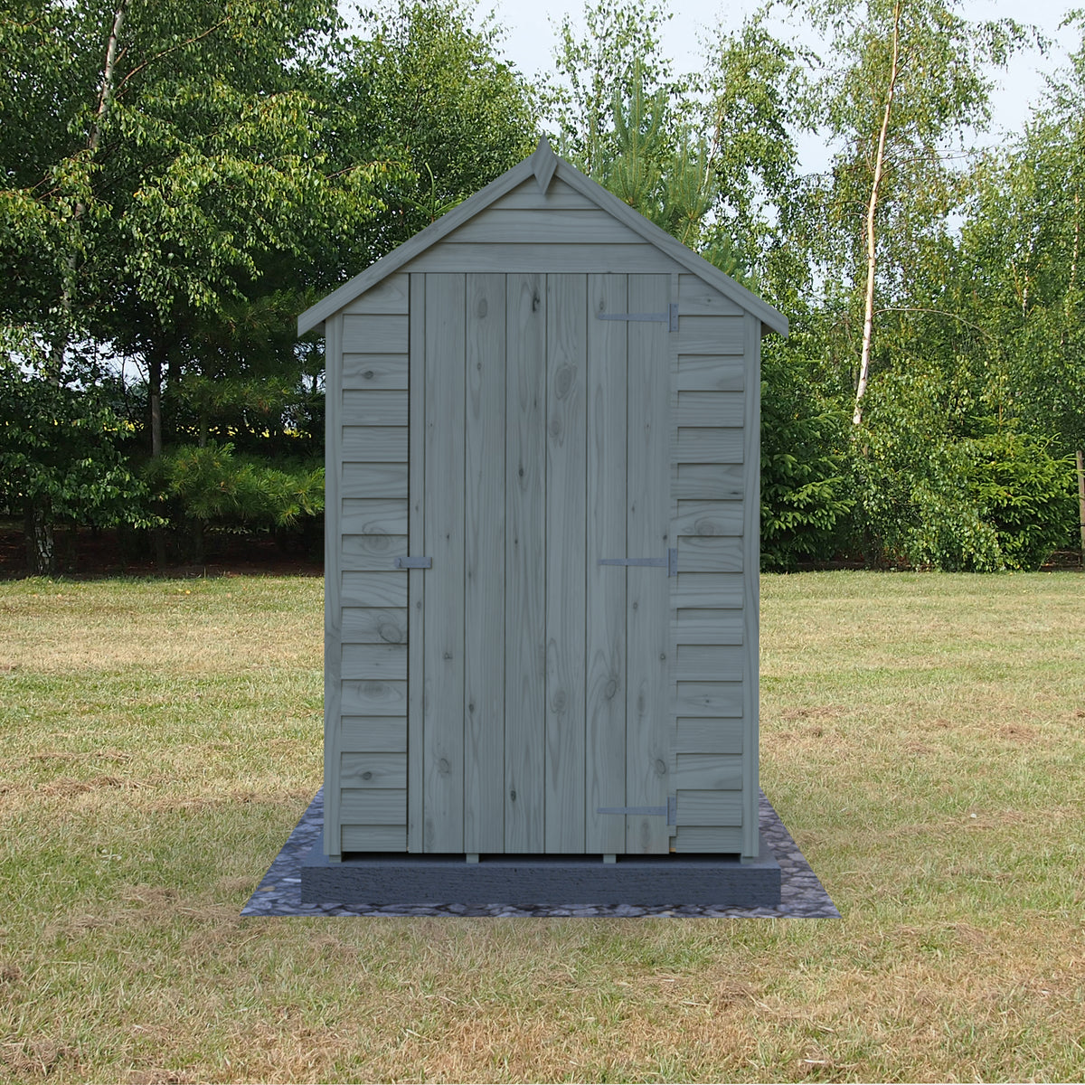 Shire 6x4 Single Door Overlap Pressure Treated Shed OVEV0604POL-1AA