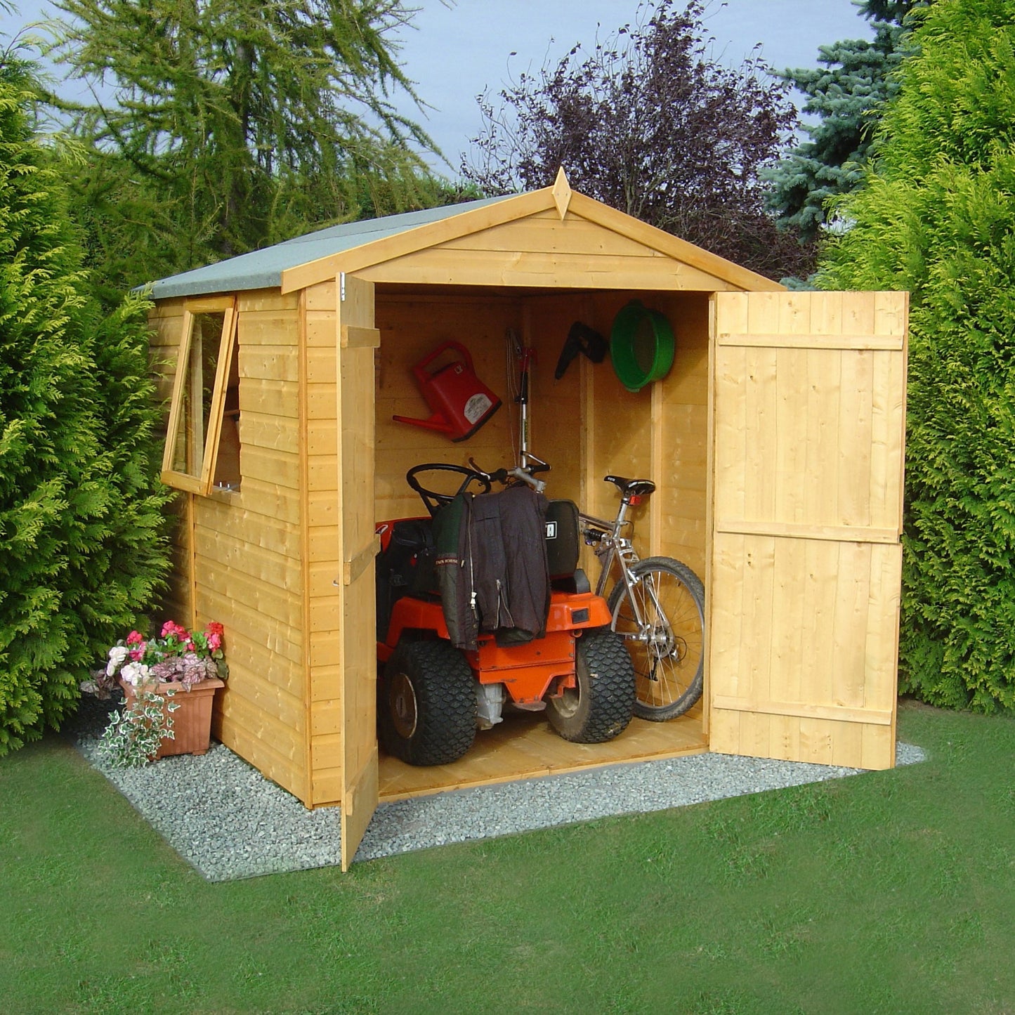 Shire 6x6 Arran Double Door Shed ARRA0606DSL-1AA
