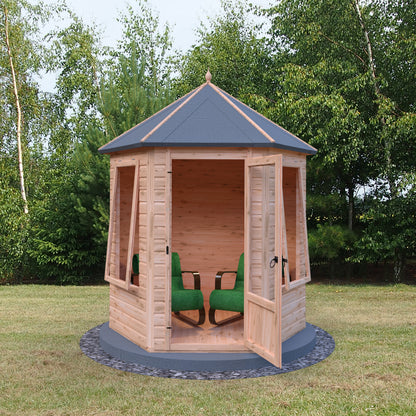 Shire 6x6 Keswick Summerhouse Hexagonal KESW0706DSL-1AA