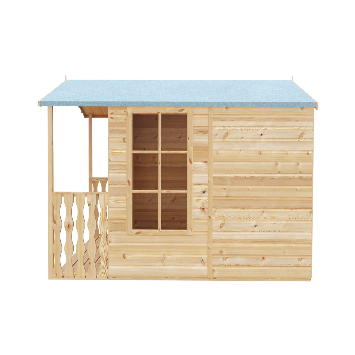 Shire 7x10 Buckingham Summerhouse with Veranda BUCV0707DSL-1AA