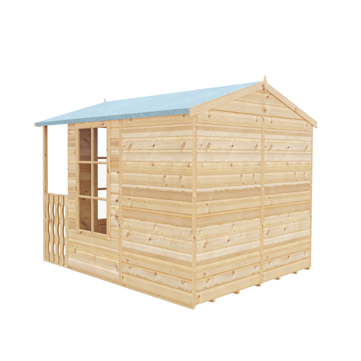 Shire 7x10 Buckingham Summerhouse with Veranda BUCV0707DSL-1AA