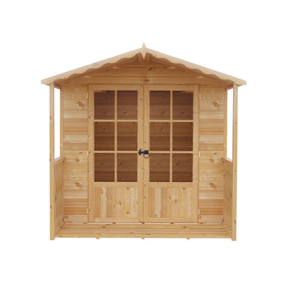 Shire 7x10 Buckingham Summerhouse with Veranda BUCV0707DSL-1AA