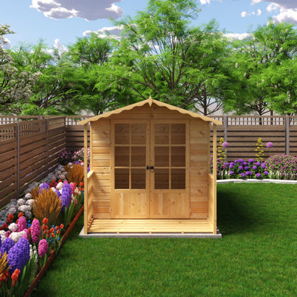 Shire 7x10 Buckingham Summerhouse with Veranda BUCV0707DSL-1AA