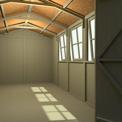 Shire 7x13 Jersey Shed JERS0713DSL-1AA