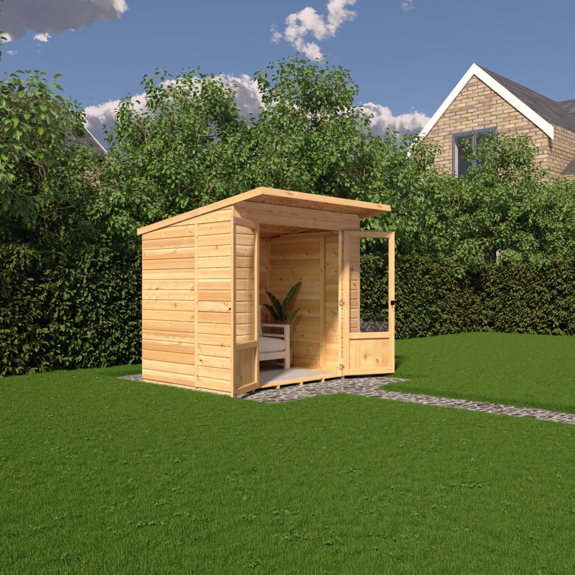 Shire 7x5 Avance Pent Summerhouse AVAP0705DSL-1AA