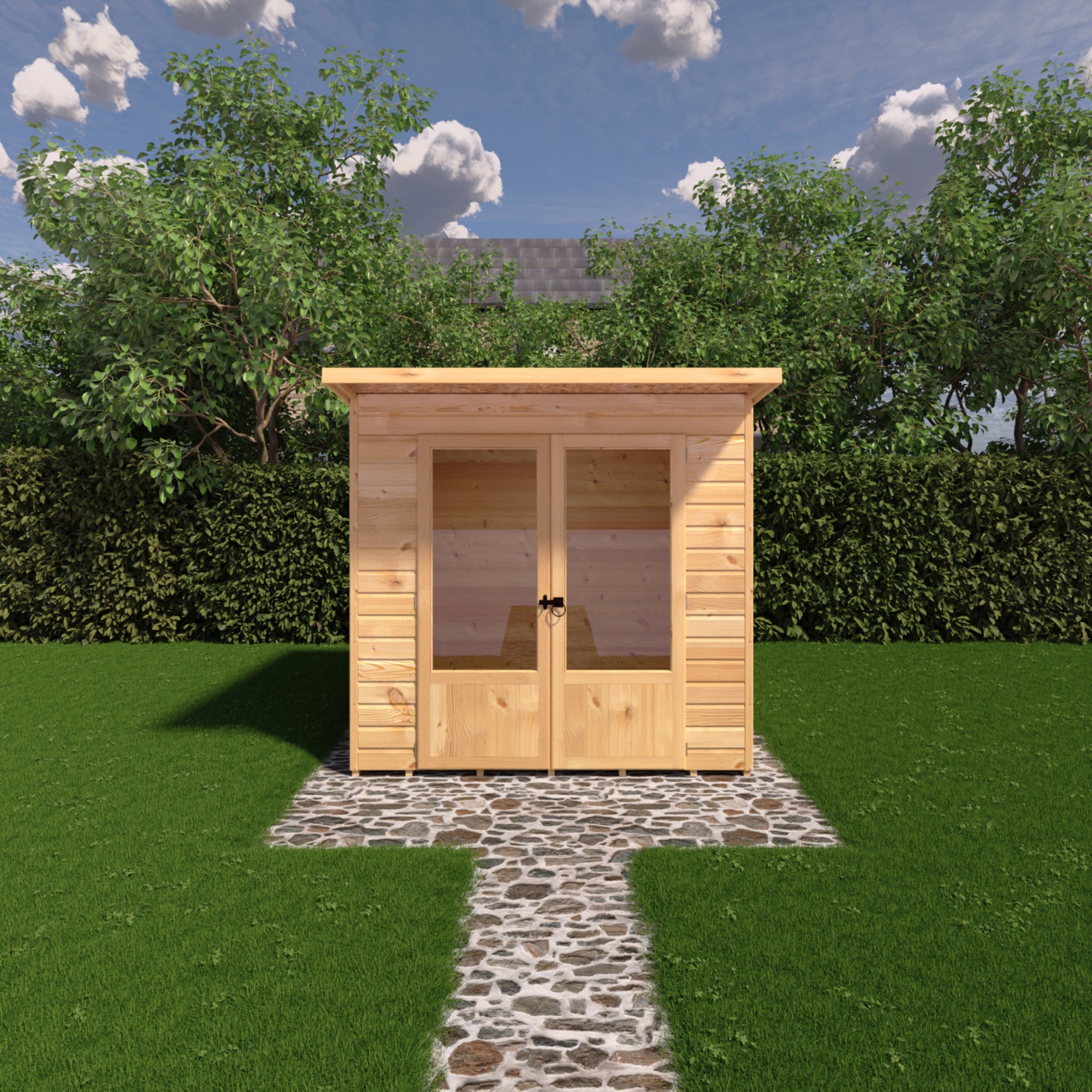 Shire 7x5 Avance Pent Summerhouse AVAP0705DSL-1AA