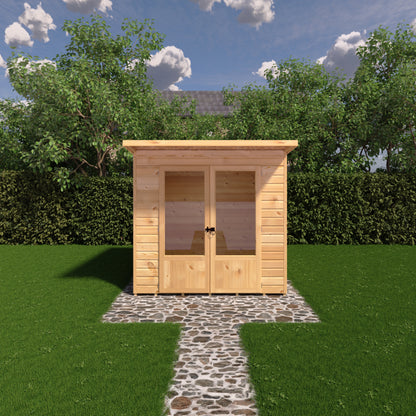 Shire 7x5 Avance Pent Summerhouse AVAP0705DSL-1AA