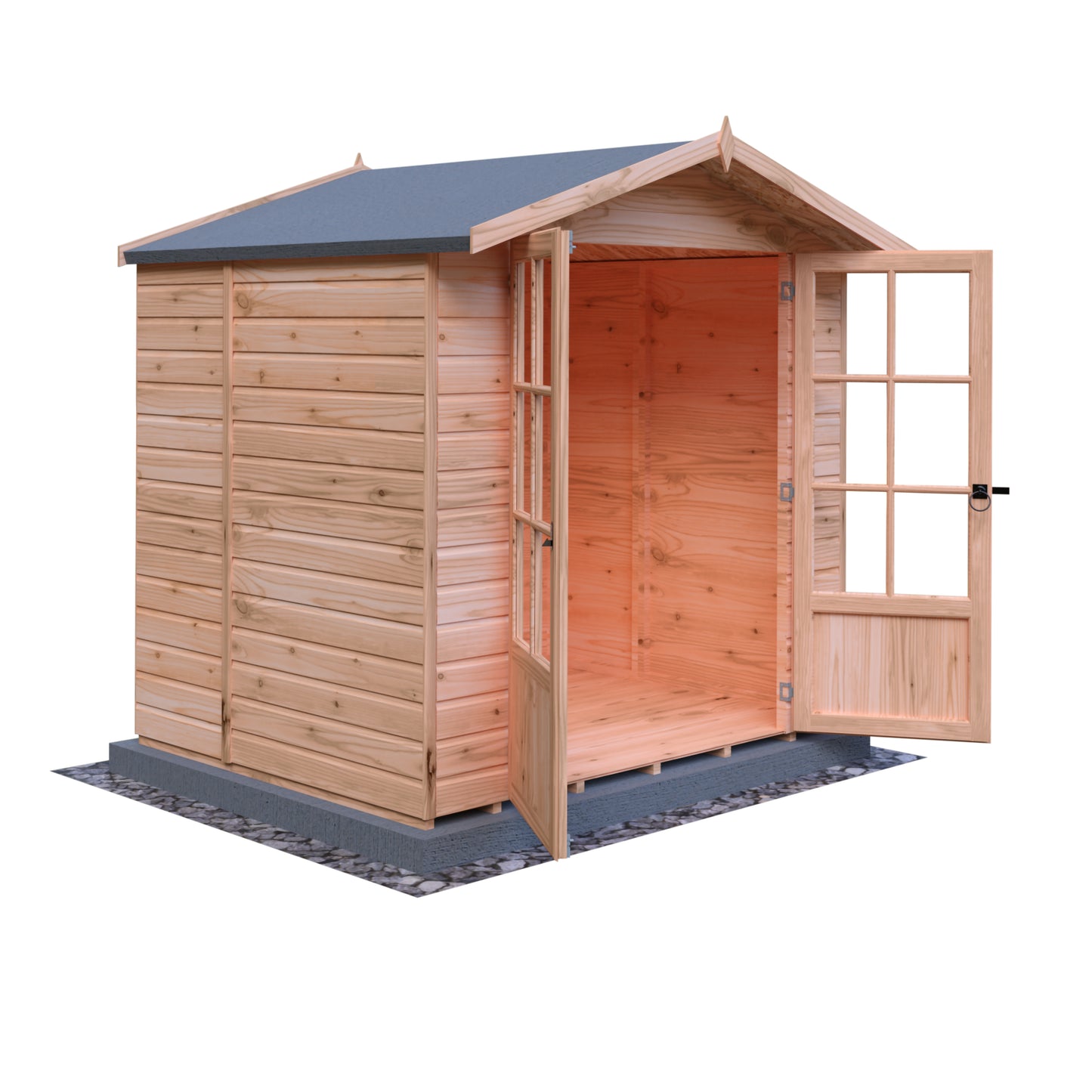 Shire 7x5 Lumley Wooden Summerhouse LUML0705DSL-1AA