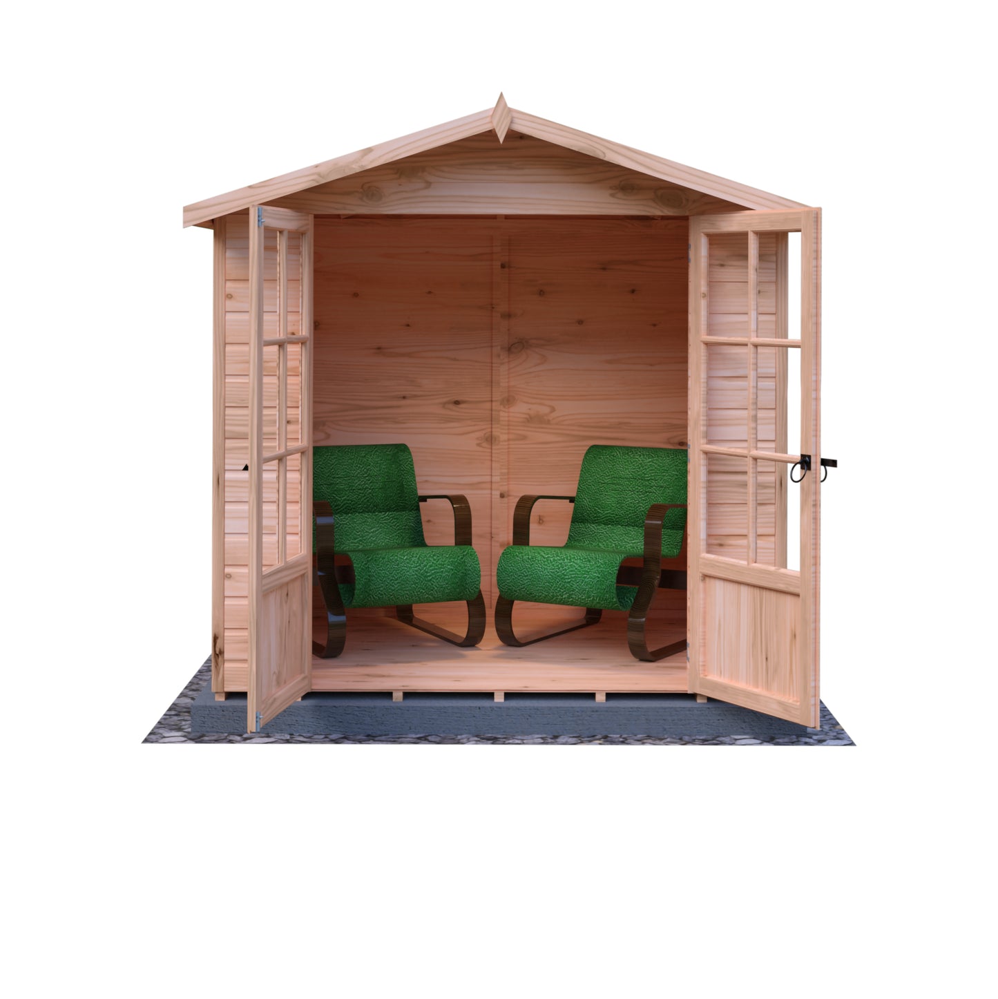 Shire 7x5 Lumley Wooden Summerhouse LUML0705DSL-1AA