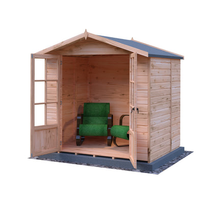 Shire 7x5 Lumley Wooden Summerhouse LUML0705DSL-1AA