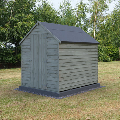 Shire 7x5 Single Door Overlap Pressure Treated Shed OVSV0705POL-1AA
