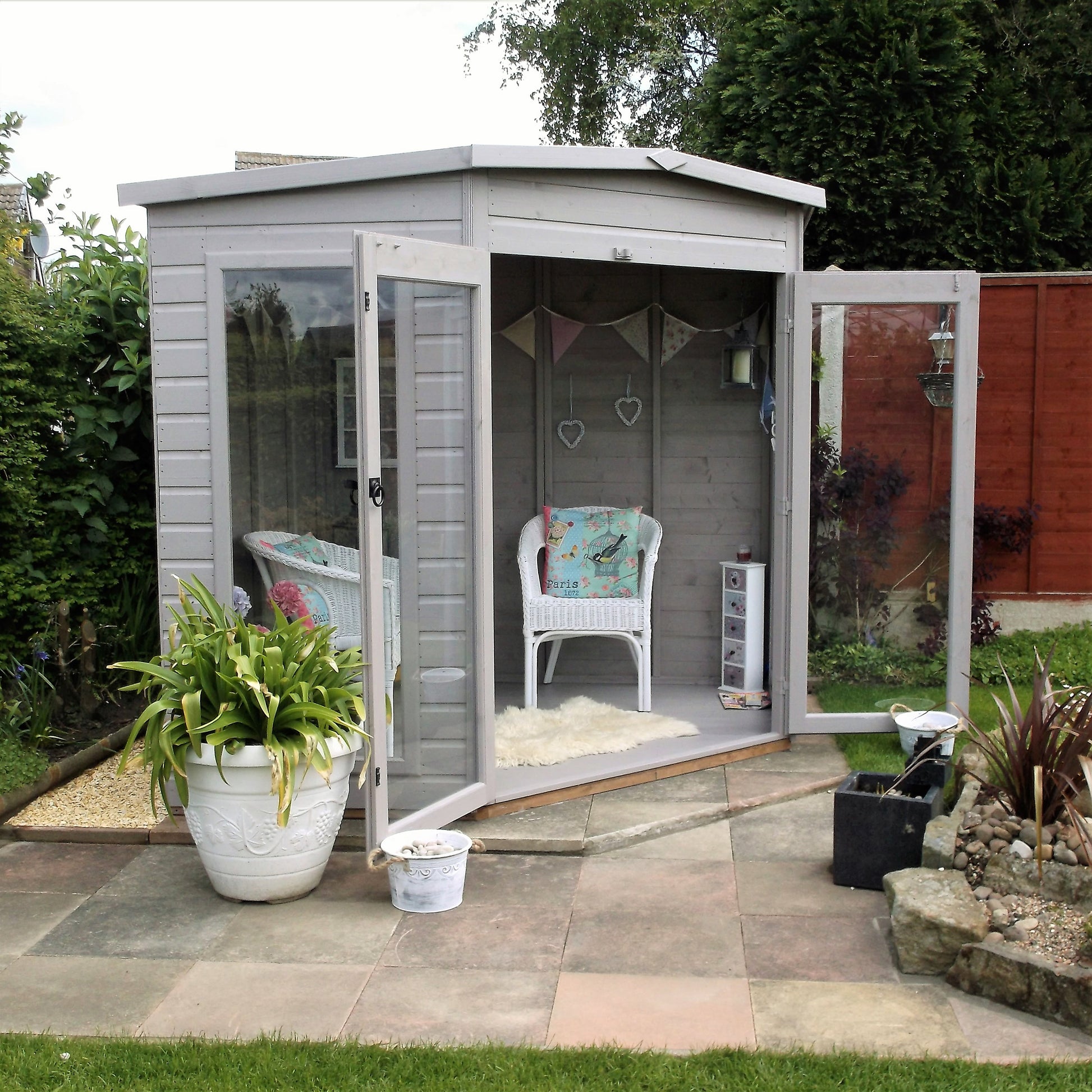 Shire 7x7 Barclay Summerhouse BARC0707DSL-1AA