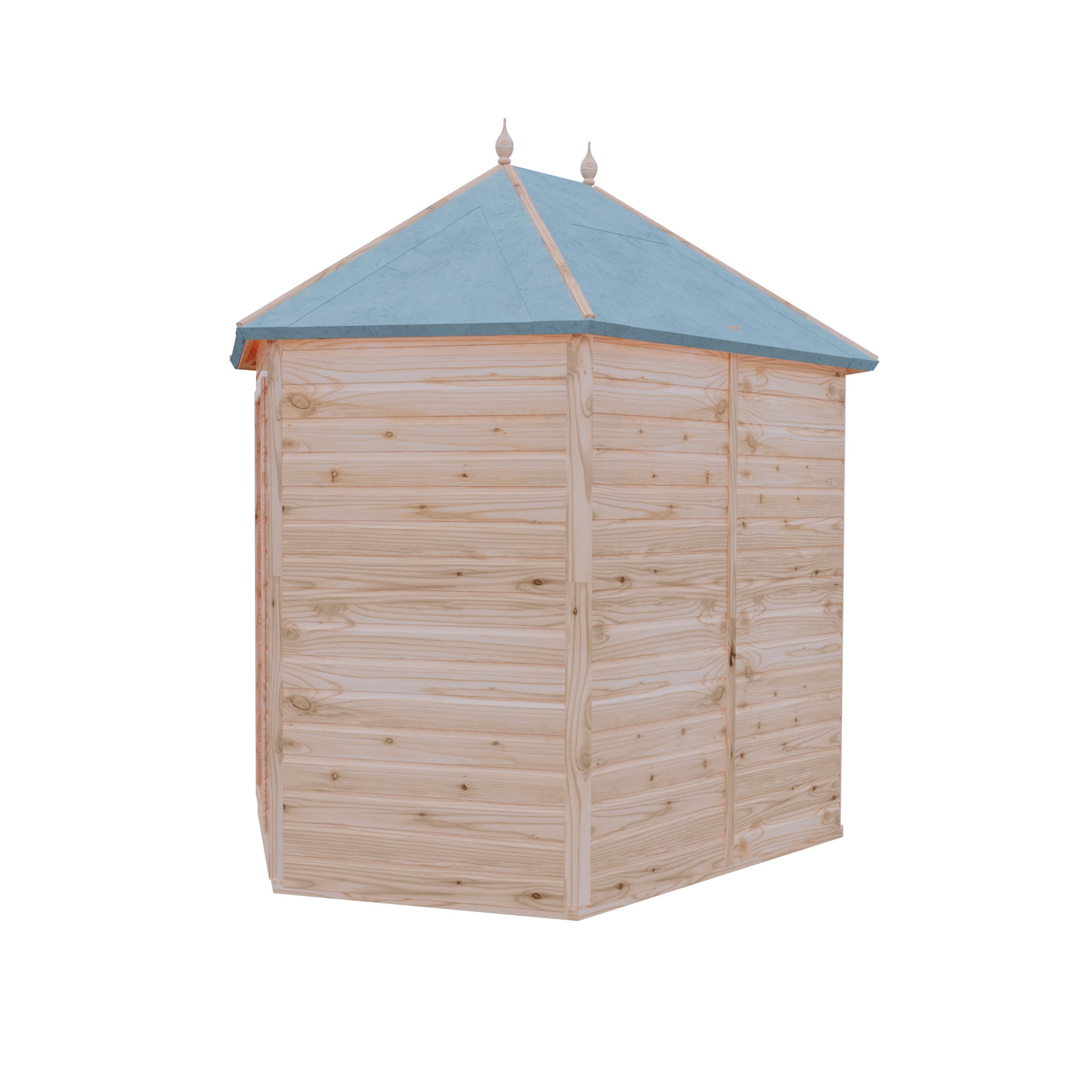 Shire 8x6 Buttermere Summerhouse Hexagonal BUTT0807DSL-1AA
