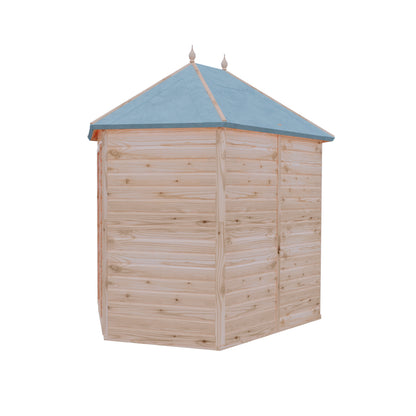 Shire 8x6 Buttermere Summerhouse Hexagonal BUTT0807DSL-1AA