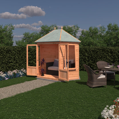 Shire 8x6 Fleswick Summerhouse FLES0807DSL-1AA