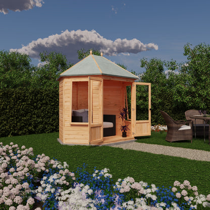 Shire 8x6 Fleswick Summerhouse FLES0807DSL-1AA