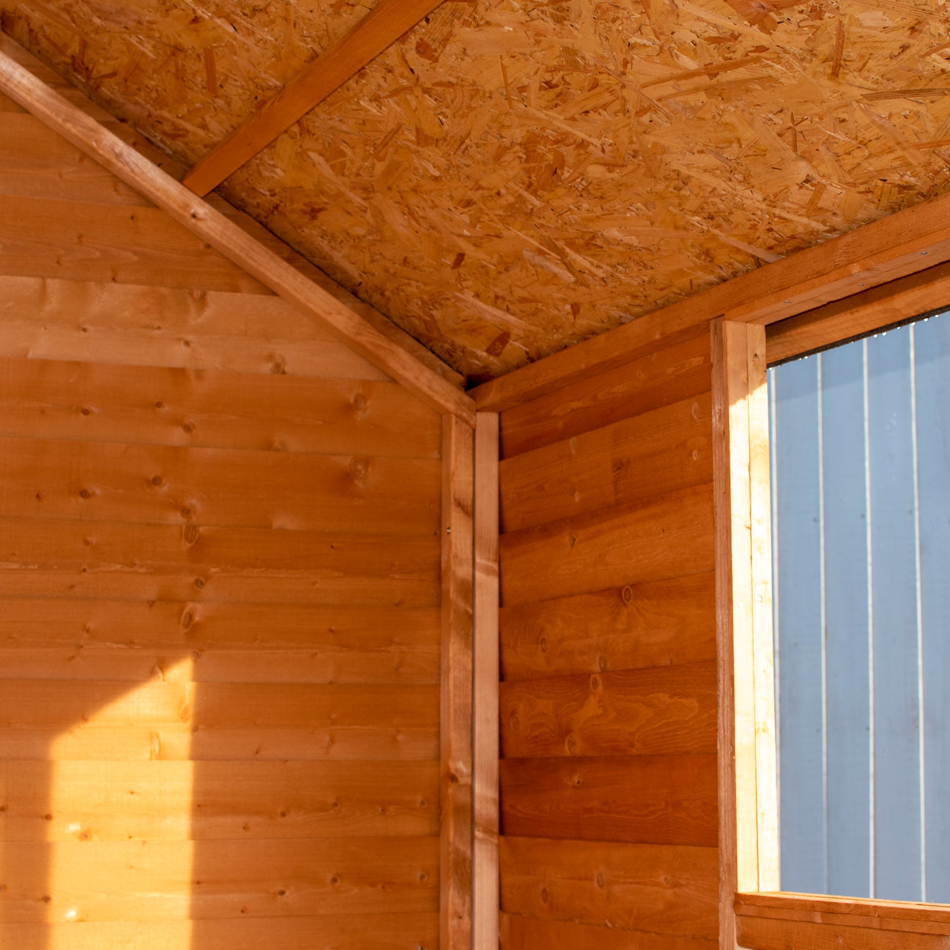 Shire 8x6 Overlap Double Door Shed with Window ODVW0806DOL-1AA