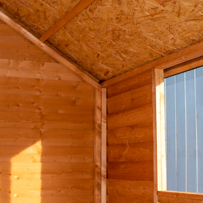 Shire 8x6 Overlap Double Door Shed with Window ODVW0806DOL-1AA